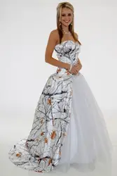 Съемный шлейф белый камуфляж Свадебные платья 2019 vestido de noiva Камуфляж свадебное платье на заказ сделать Бесплатная доставка