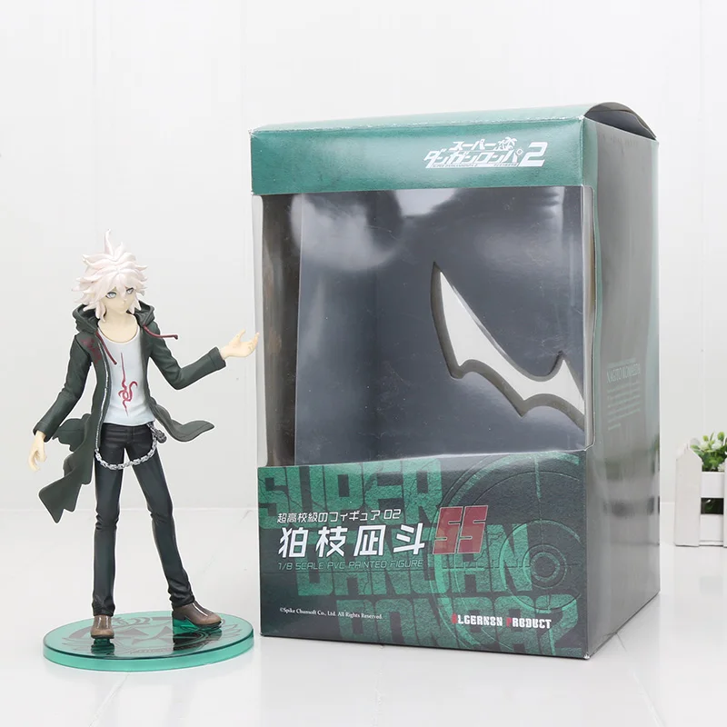 

21cm Anime Super Dangan Ronpa Komaeda Nagito PVC Action Figure Model Toy