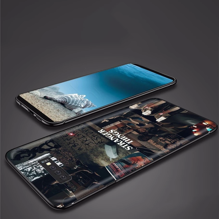 Чехол очень странные дела для Samsung Galaxy J6 A9 A8 A7 A70 A6 A5 A50 A40 A30 A3 A10 A51 A71 A81 A91 2018|Бамперы| |