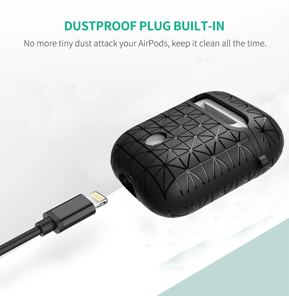 Silicone Case For Apple Airpods Cover Wireless Bluetooth Headphone For AirPods Cases For Air Pods Case Earphone Protector Coque