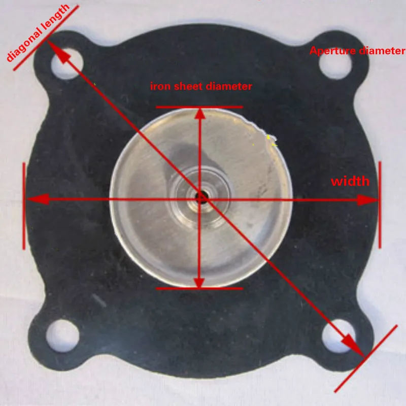 DN15 DN20 DN25 DN32 DN40 DN50Solenoid клапан воды мембранный клапан силиконовый membraneWater Фтор клей полные спецификации