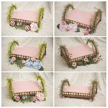Special Price Studio Photography Props Vintage Wood Flower Bed Newborn Photography Props for Girl for Photo Shoot Props Fotografia Infantil Special Price Studio Photography Props Vintage Wood Flower Bed Newborn Photography Props for Girl for Photo Shoot Props Fotografia Infantil