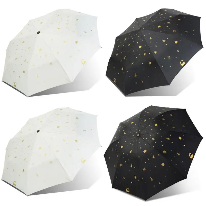 Автоматический ветрозащитный складной зонт для женщин, автоматический роскошный большой Ветрозащитный Зонт от дождя для мужчин с черным покрытием