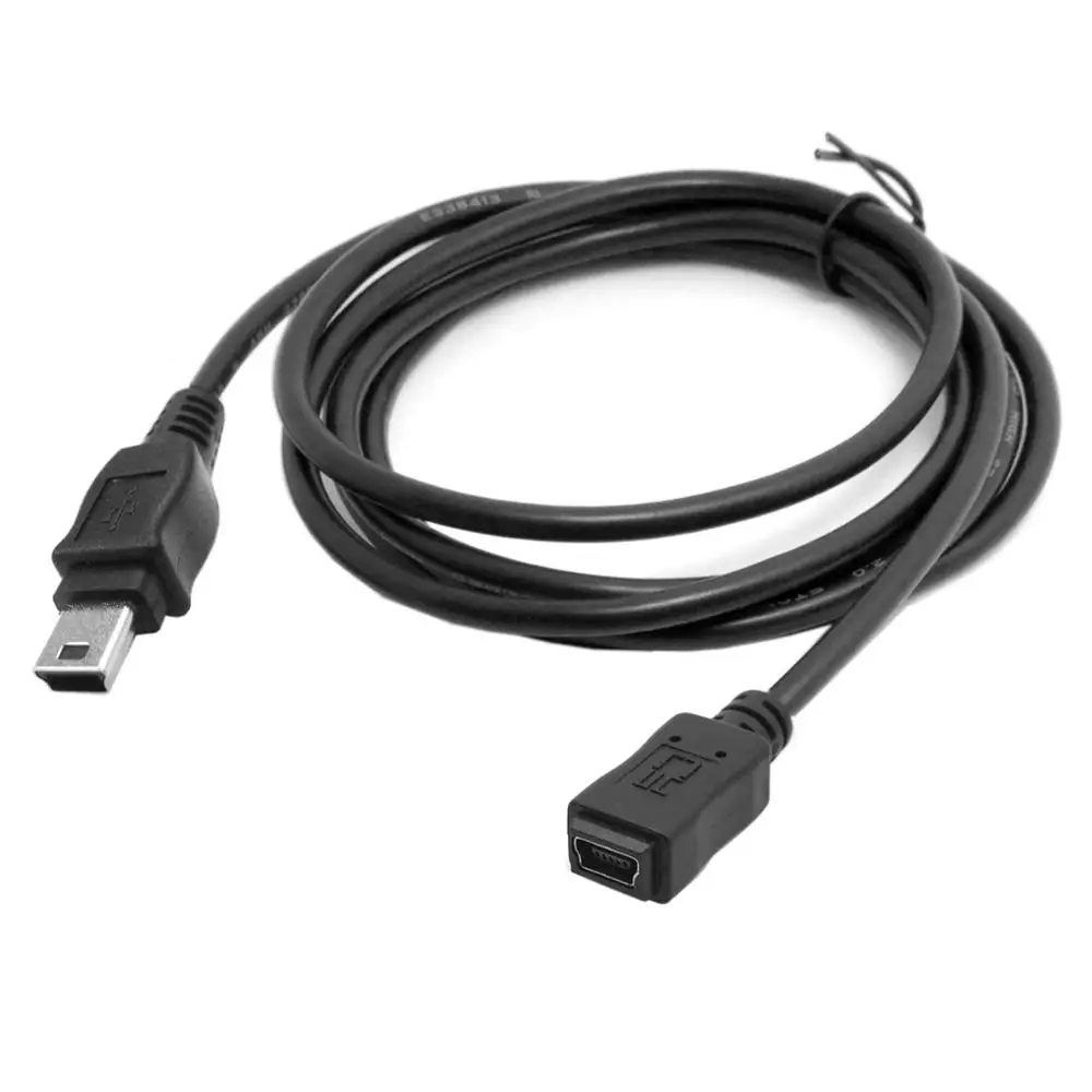 Высокая скорость USB 2 0 Мини 5Pin папа к женскому Удлинительный Кабель адаптер 50 см 150 см|Компьютерные кабели и