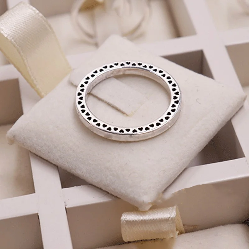 

100% 925 Sterling Silver 1:1 197437CZ Ring Jewellery For WOMEN