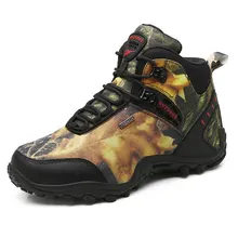 New Arrival Men's Plus Size 39-45 Hiking Shoes Anti-skidding Mountain Climbing Sports Shoes Outdoor Athletic Trekking Boots 
