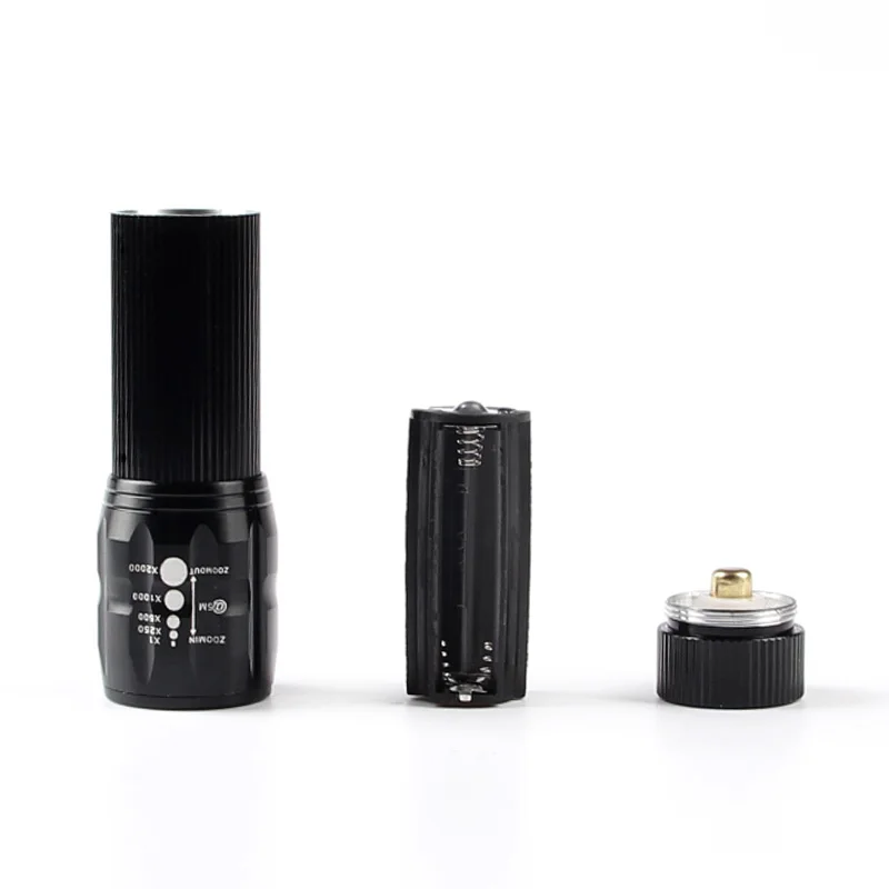 Linternas 450 루멘 led 손전등 토치 강력한 테르 전술 penlight의 줌이 가능한 아웃 조명 램프 줌 빛 자기