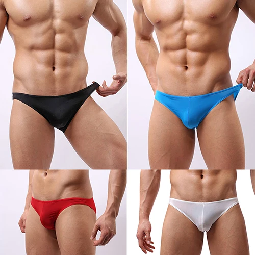 

New Arrival Men's Soft Tangas Jockstrap Underwear T-Back G-String Briefs Sexy Pouch Thongs