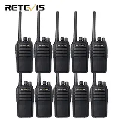 10 шт. рация Retevis RT21 UHF 400-480 мГц 2,5 Вт 16 Каналы Батарея VOX двусторонней радиосвязи ФИО Comunicador