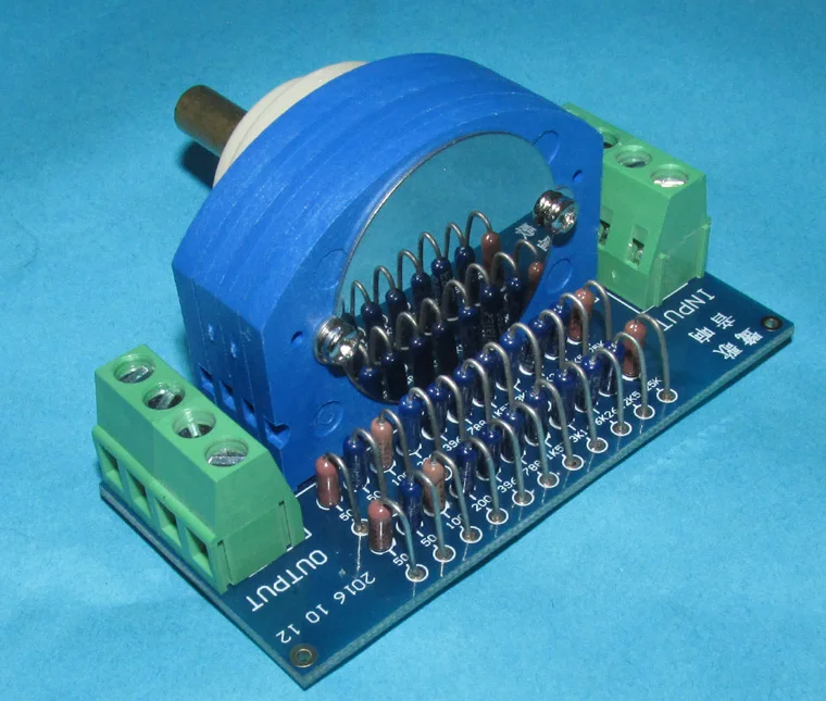 DYKB ALE 12 шаг аттенюатор громкость горшок стерео двойной потенциометр 100 K/50 K Аудио ламповый усилитель для усилителя мощности