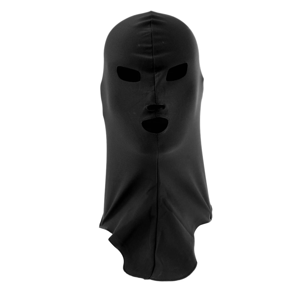 Swiming Diving Facekini UV Sun Protection Full Face Mask Head Neck Cover Face Elastic Swim Cap for Skiing Diving Sports Wear