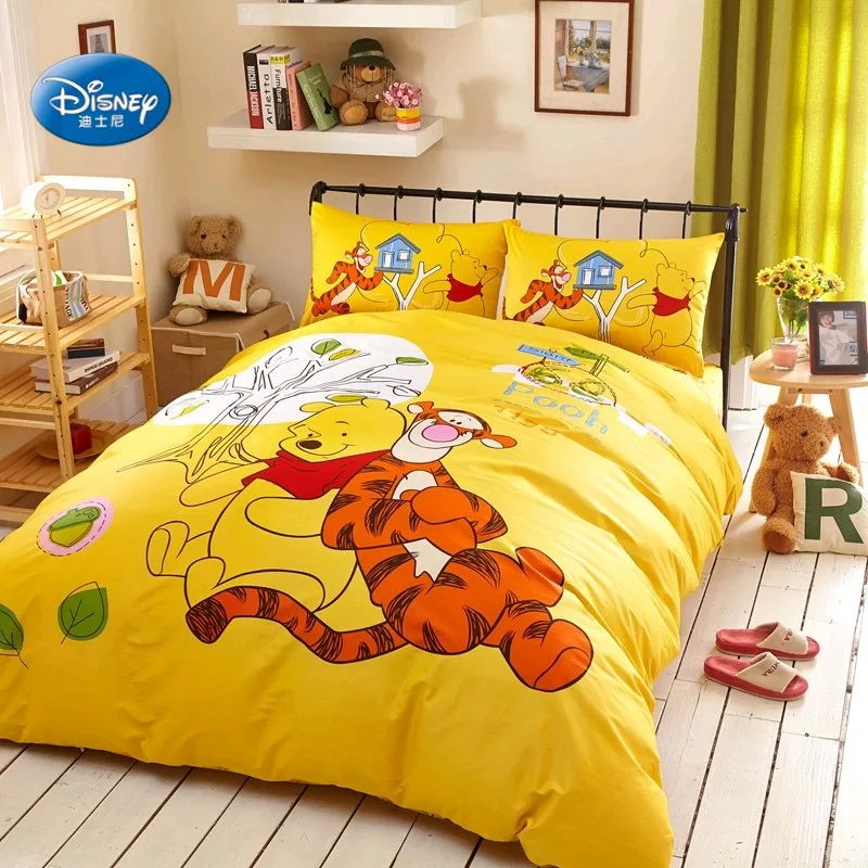conew_yellow winnie the pooh bedding set (7)
