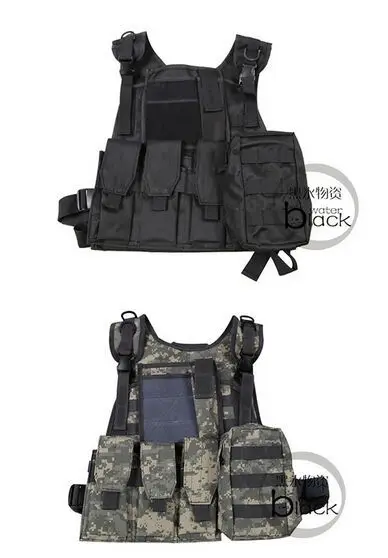 

Amphibious special forces camouflage combat vest MOLLE system module tactical vest CS outdoor protective field