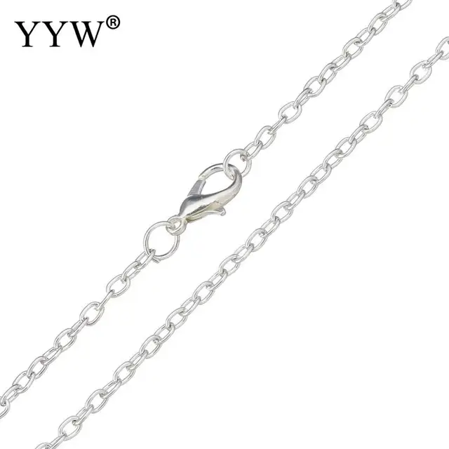 Iron Necklace Chain Hot Style Silver 