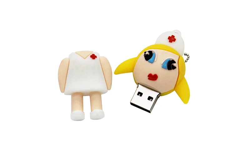 JASTER Флешка для медсестры, USB 2,0, флеш-накопитель, 4 ГБ, 8 ГБ, 16 ГБ, 32 ГБ, 64 ГБ, USB флеш-накопители для стоматолога, креативные