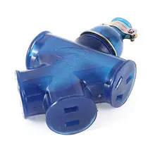 AU США Plug AC 250 В 15A 4 розетки Мощность гнездо адаптера Замена