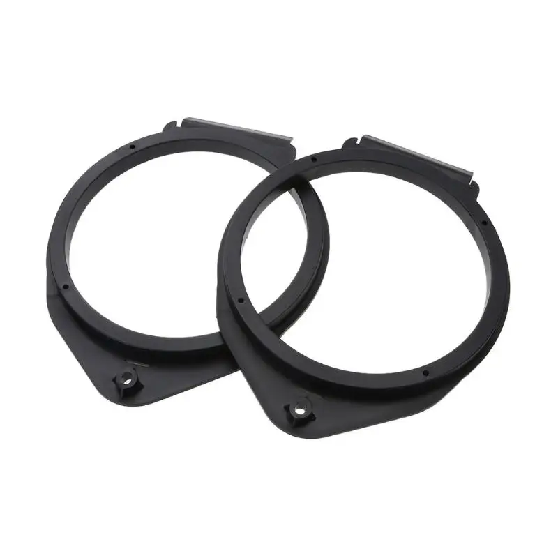 2pcs 6.5in Car Front Rear Door Speaker Adapter Brackets for CHEVROLET BUICK Mount Adapter Plates Brackets Stand Cover Rings New audio speaker adapter