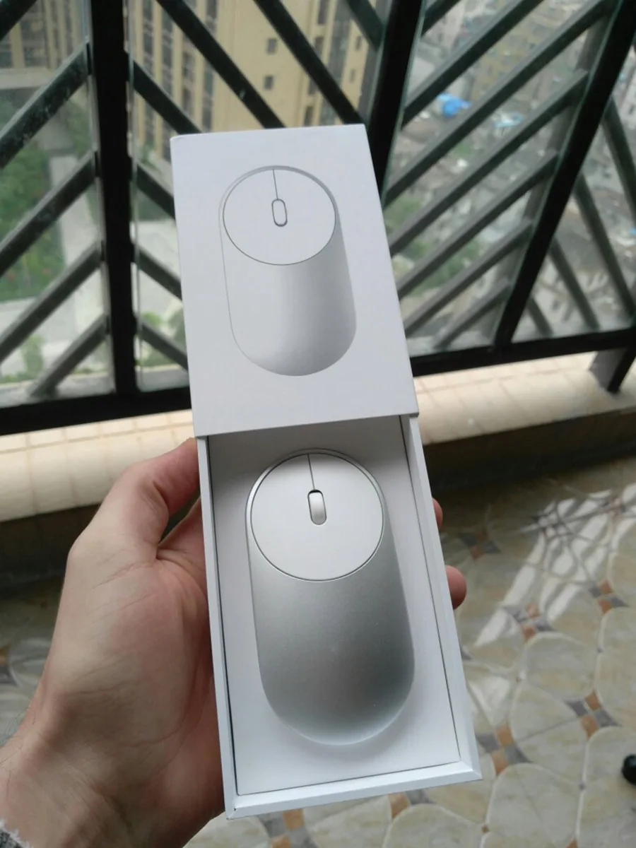 Original Xiaomi Mouse XMSB01MW Portable Wireless In Stock Mi Optical Bluetooth 4.0 RF 2.4GHz Dual Mode Connect Mi Mouse (37)