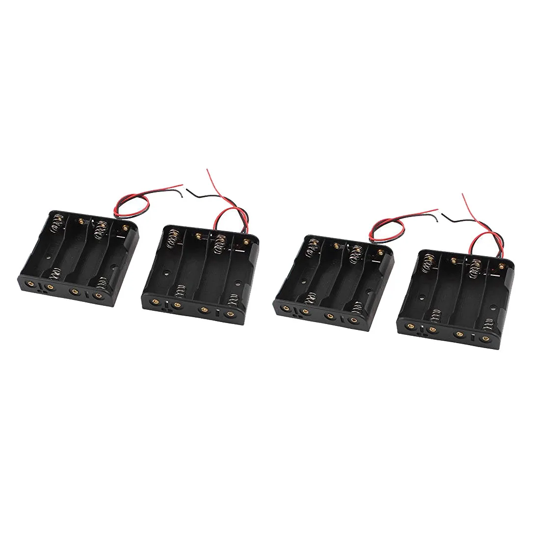 10 шт. Пластиковые Держатели батарейки AA 4x1 5 в|aa battery holder|battery holdercase storage |
