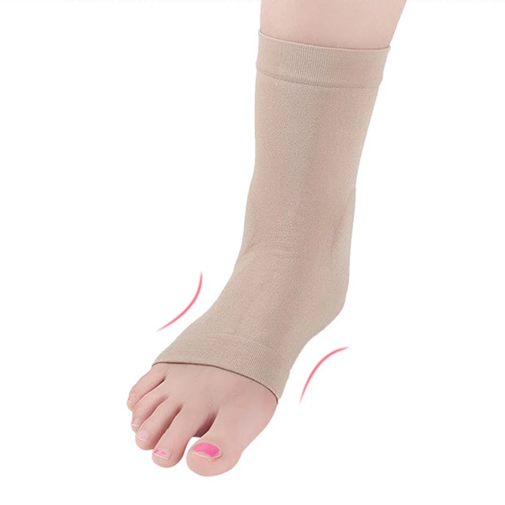 Подпяточник гель рукавом амортизирующая защита носки лодыжки геля на Поддержка спортивные носки для успокоения защиты