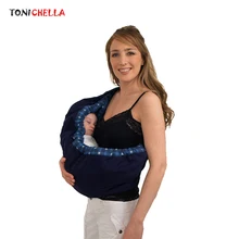 Младенческая Baby Carrier эргономичный одно плечо ремень Регулируемый хлопок новорожденных Обёрточная бумага Rider дышащий рюкзак Кормление Сумки bb3029
