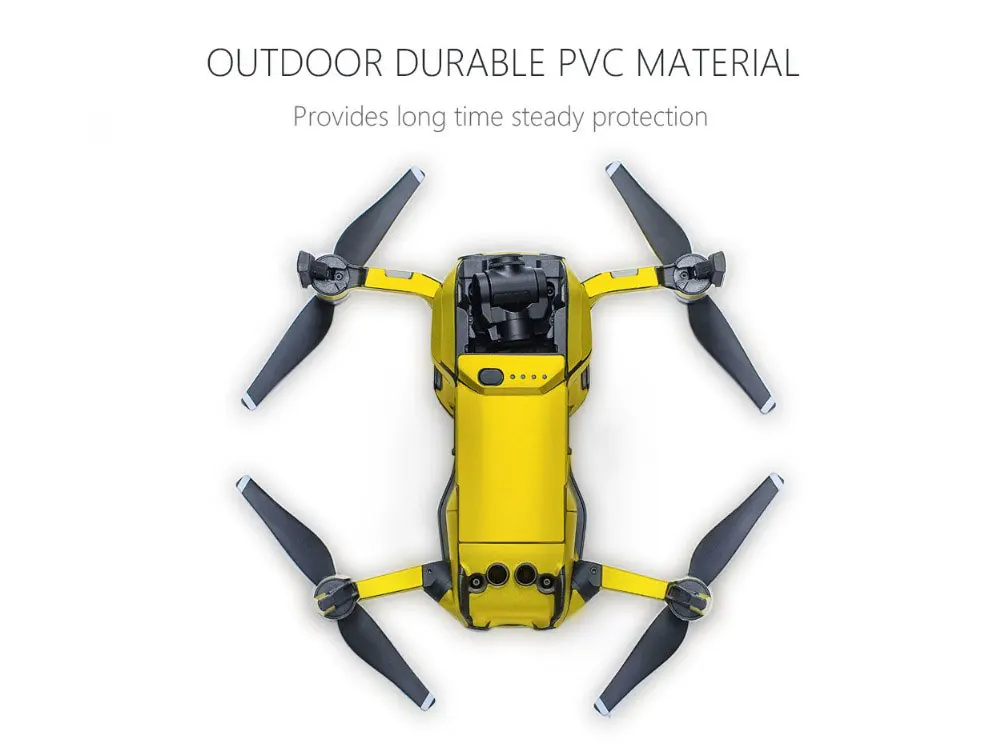 PGYTECH наклейки на кожу всего тела для MAVIC AIR body+ RC+ 3 шт. наклейки на игрушки с аккумуляторами Водонепроницаемая Защитная пленка для DJI Mavic Air Drone