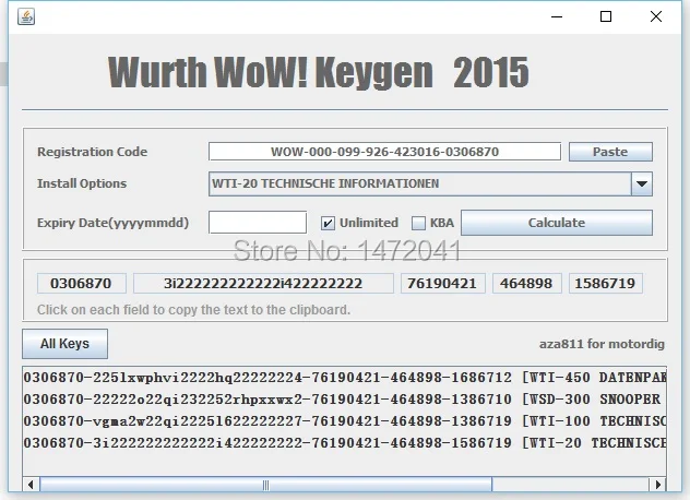 wurth wow 5 00 8 keygen crack
