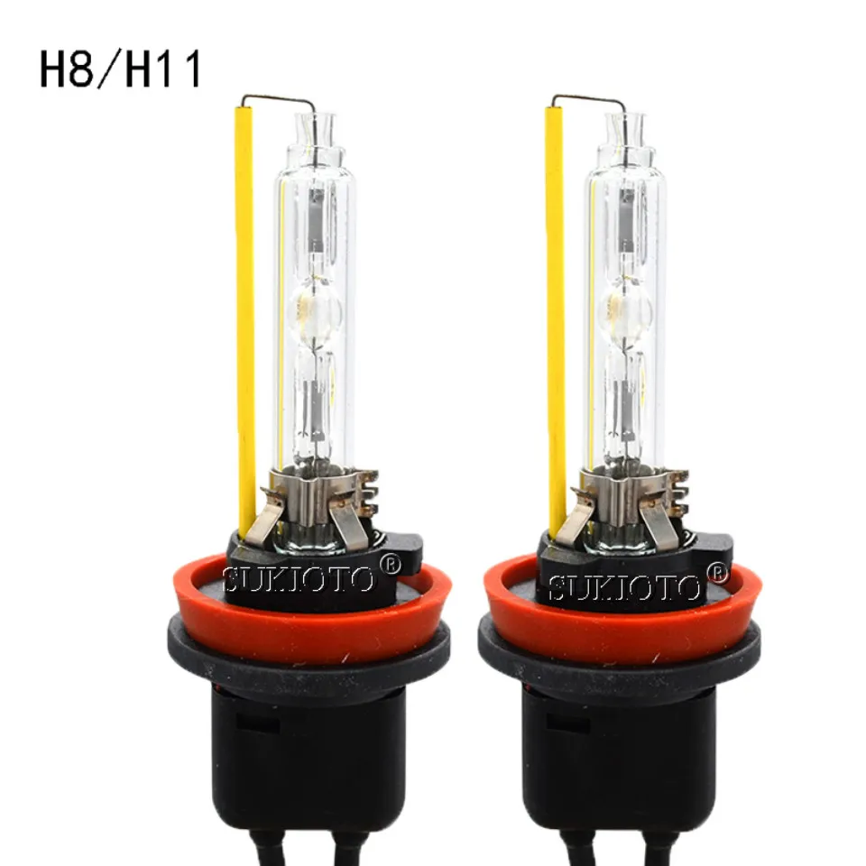SUKIOTO 2PCS xenon D1S D2S D2H H7 H11 H1 HB3 D3S Heartray Born for Lens Bulb Super Fast Bright 35W xenon hid lights car Headlamp (8)