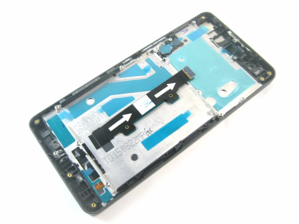 

Full LCD Display + Touch Screen Digitizer + Frame for BQ Aquaris M5 Black