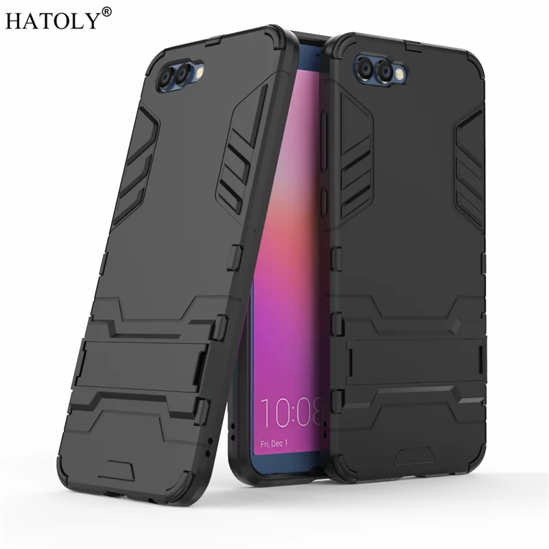

For Huawei Honor V10 Case Rubber Robot Armor Shell Hard PC Back Phone Cover for Honor V10 Protective Case for Huawei Honor V10