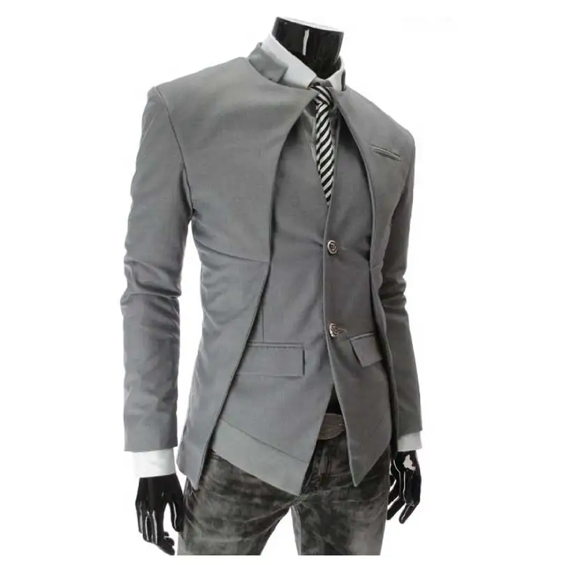Брендовая дизайнерская обувь модные Для мужчин s пиджак Англия Стиль Slim Fit Blazer пальто смокинг Бизнес Для мужчин костюмы