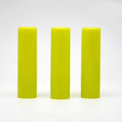 4.8 г пустые трубки для бальзам для губ lip stick DIY помада посылка бутылки косметические упаковки Цветные черные и белые 50 шт./лот P175 - Цвет: Цвет: желтый