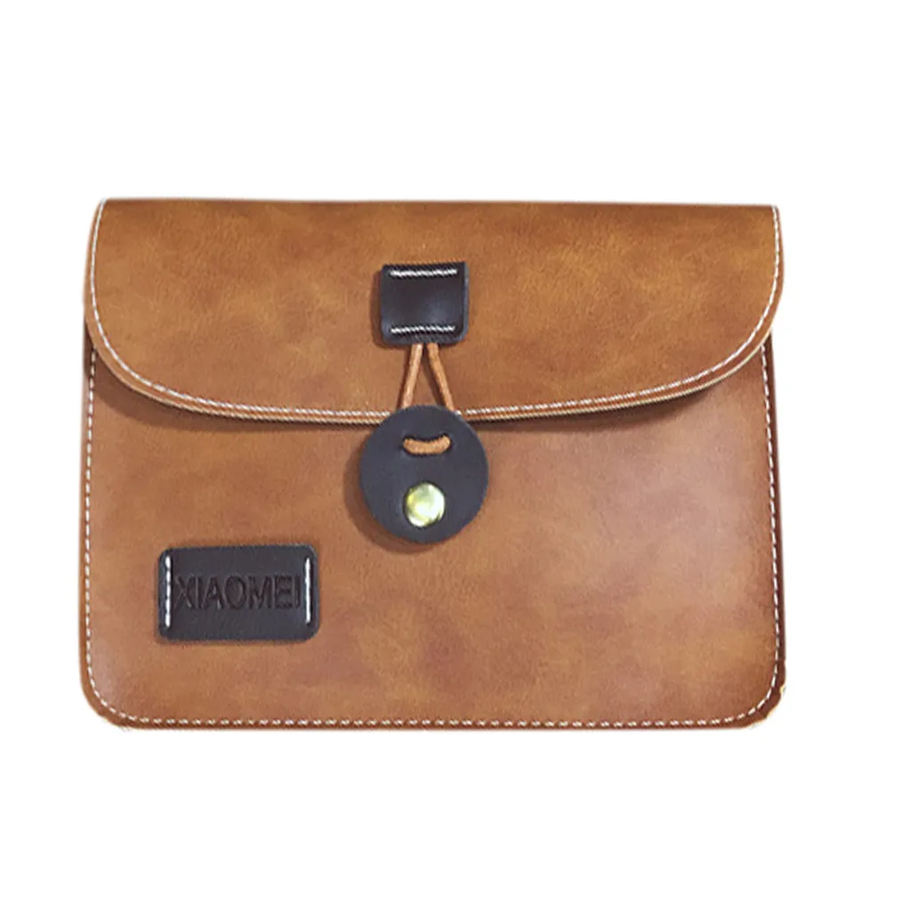 

2019 New Women's Round Buckle Retro Fashion Simple Shoulder Messenger Bag Crossbody Bags For Ladies Bolso Bandolera Mujer 30