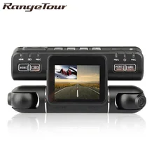 Gamma Tour Auto Dual Lens DVR i4000 HD Macchina Fotografica Dell’automobile DVR Video Recorder 2.0 Pollici LCD G-Sensor 320 gradi 2 Macchina Fotografica del Precipitare Cam