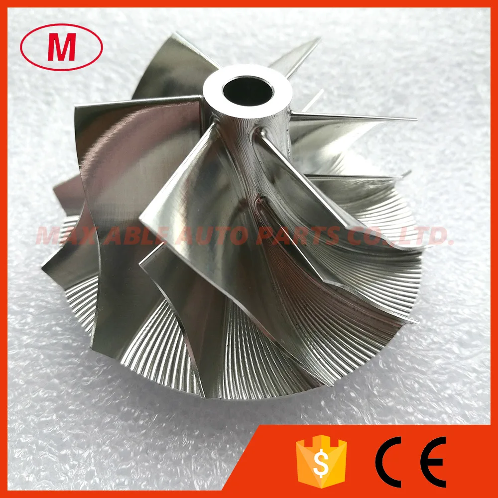 

TD05H 16G small Turbocharger Aluminum 2068/Milling/Billet Compressor wheel 46.48/60.00mm 6+6 blades