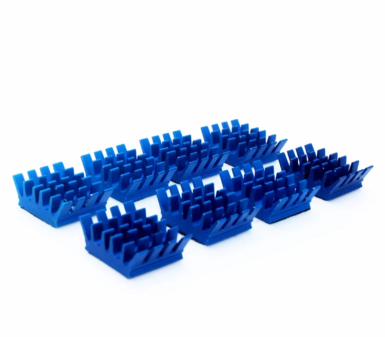 10PCS Bule Aluminum Heatsink PC VGA font b Card b font Xbox360 PS DDR RAM Memory
