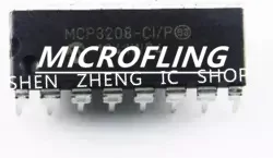 

5pcs/lot MCP3208-CI / P DIP16 new authentic ADC ADC MCP3208 new original