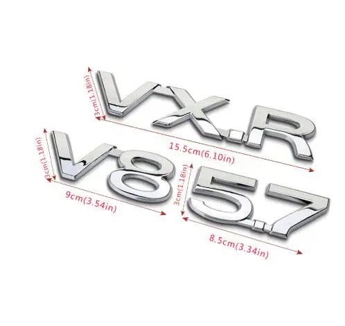 2.5В V6 V8 VX VXR TXL VXL Эмблема для Toyota Reiz Land Cruiser Prado Rav4 Tundra крышка багажника Наклейка