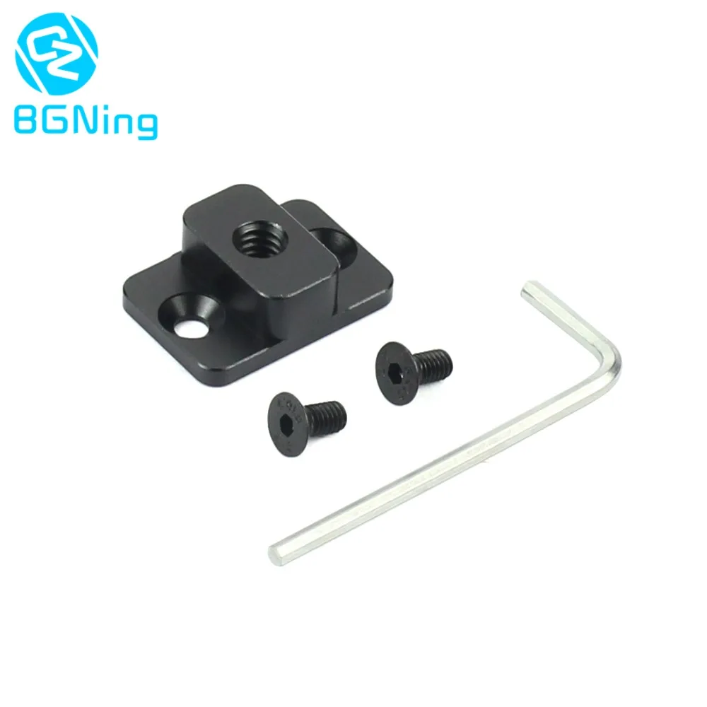 

Camera Video Monitor Mounting Plate for Dji Ronin S Replace Mount M4 to1/4 Screw Adapter Extend Port for Monitor Magic Arm