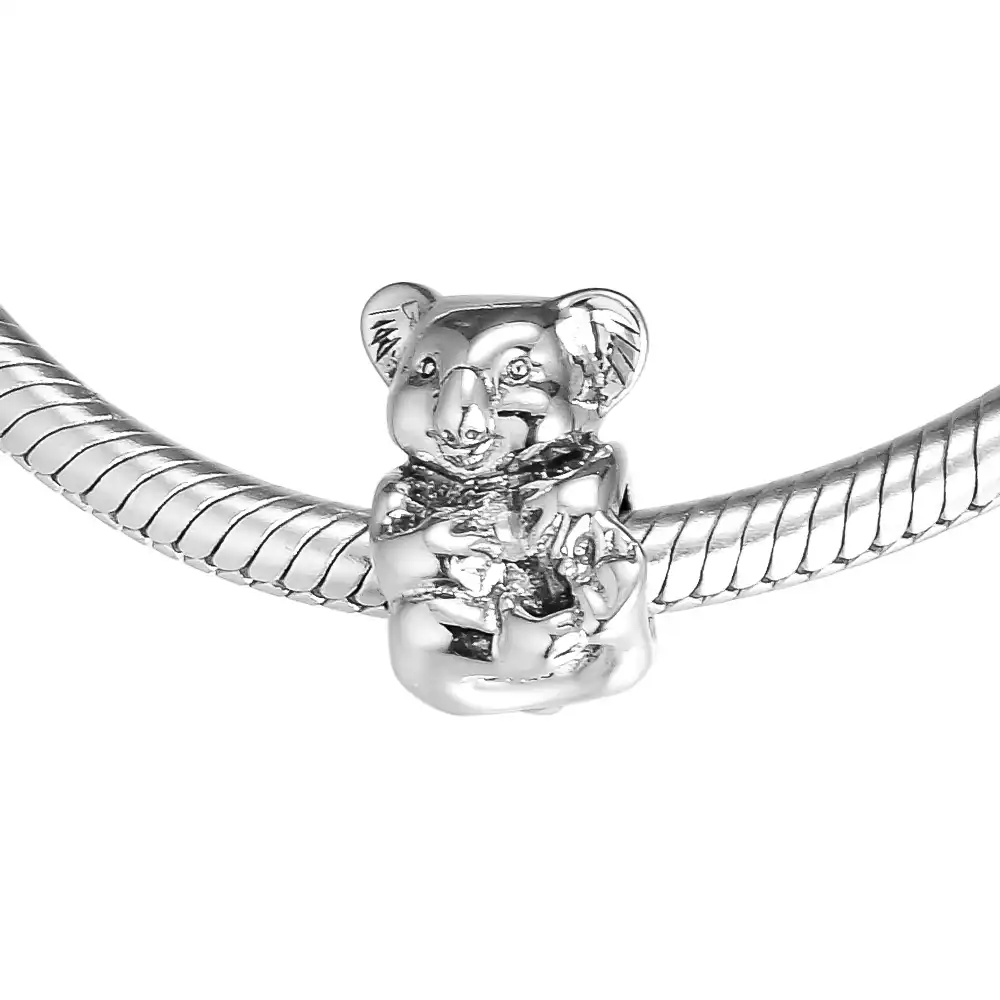 Fits for Pandora Beads Bracelets Koala Charms 100% 925 Sterling Silver Jewelry Free Shipping Fits for Pandora Beads Bracelets Koala Charms 100% 925 Sterling Silver Jewelry Free Shipping