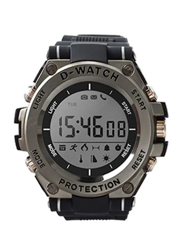 

01C Outdoor Sports Bluetooth Smart Watch IP68 Waterproof Smart Watch Brace Support Heart rate meter Step Long standby