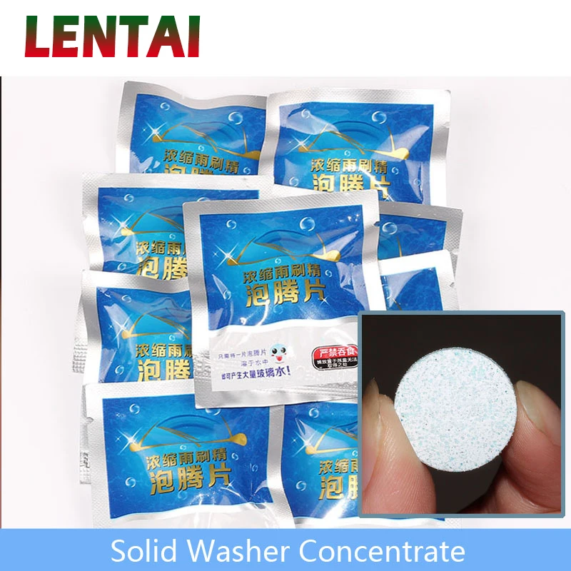 LENTAI For Peugeot 206 307 407 308 207 508 3008 Hyundai solaris Saab Car Glass Water Concentrated Solid Windshield Cleaner | Автомобили и