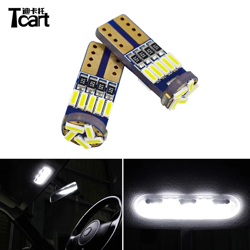 

Tcart 4pcs Canbus Auto Led Interior Reading Lamps Bulbs Car T10 4014 Trunk Lights For Nissan Juke F15 2011 2012 2013 2014 2015
