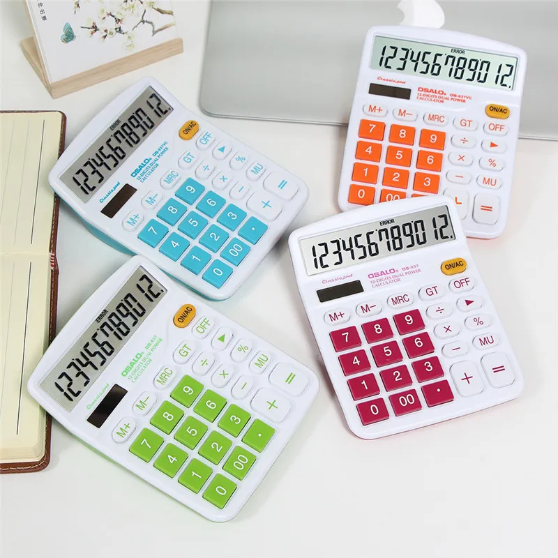الملونة الشمسية ازدواجية السلطة حاسبة صغيرة المحمولة المالي calcultor 12 أرقام سطح المكتب ABS البلاستيك الملونة لطيف حاسبة الملونة الشمسية ازدواجية السلطة حاسبة صغيرة المحمولة المالي calcultor 12 أرقام سطح المكتب ABS البلاستيك الملونة لطيف حاسبة