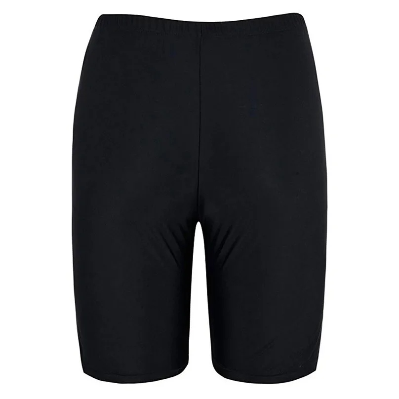 Women Sport Sunscreen Elastic Bathing Bottom Skinny Capris Swim Shorts Trunks Swimming pants 2019 new #2J08 (6)