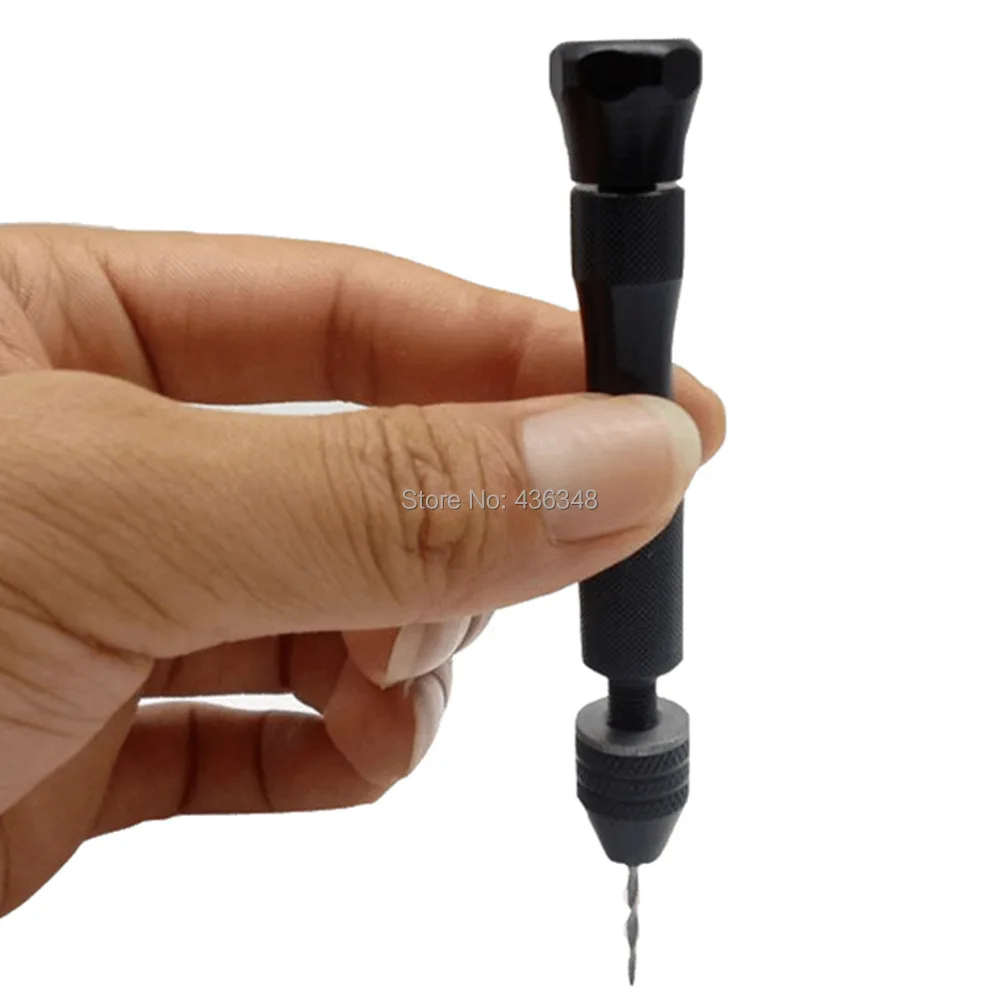 

Mini Hand Drill Jewelry Walnut Bodhi Manual Drilling Hole Reamer Hand Twist Drill Chuck Fixture Range 0.3-3.2mm