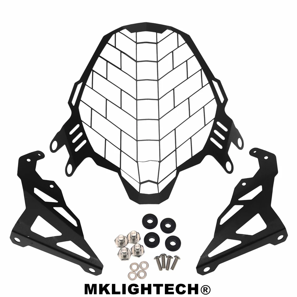 

MKLIGHTECH FOR SUZUKI V-STROM 650XT 2017-2019 Motorcycle modification Headlight Grille Guard Cover Protector