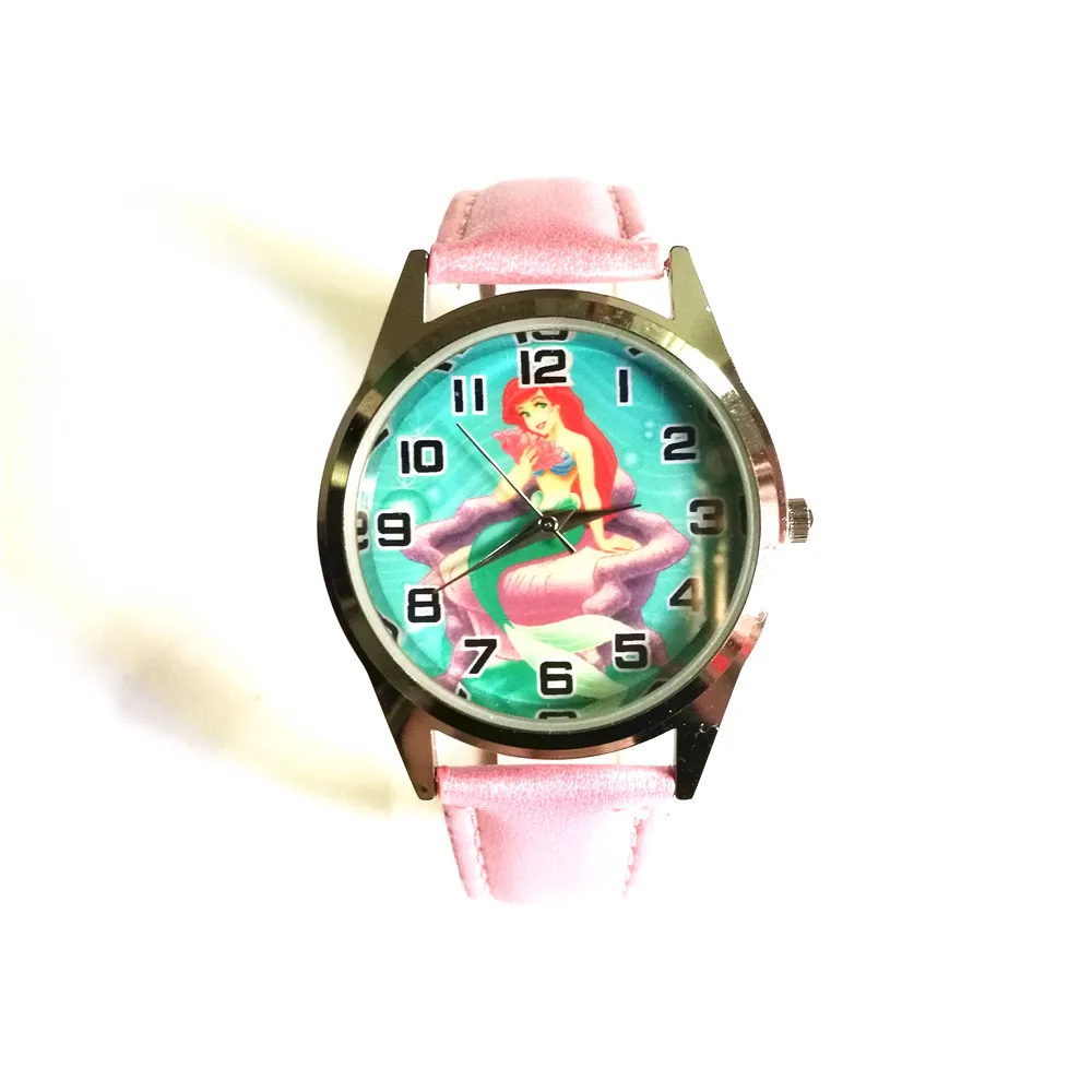 

Children Quartz Sport Cartoon Mermaid Princess kids Watches for girls Xmas gift ladies Bracelet mujer reloje relogio menina