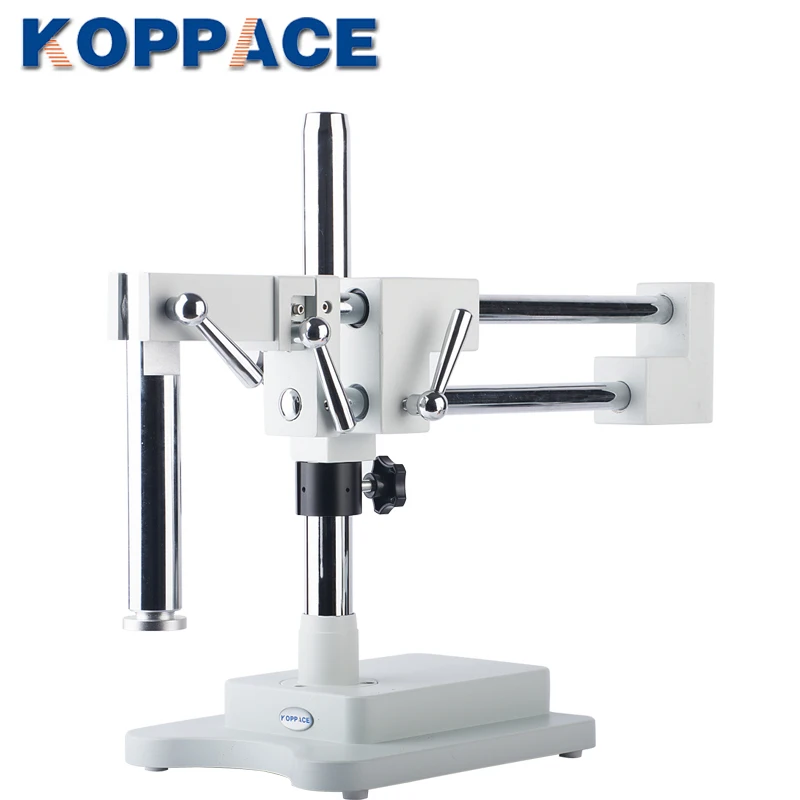 KOPPACE стерео Кронштейн микроскопа, мобильный телефон обслуживания микроскоп двойной кронштейн