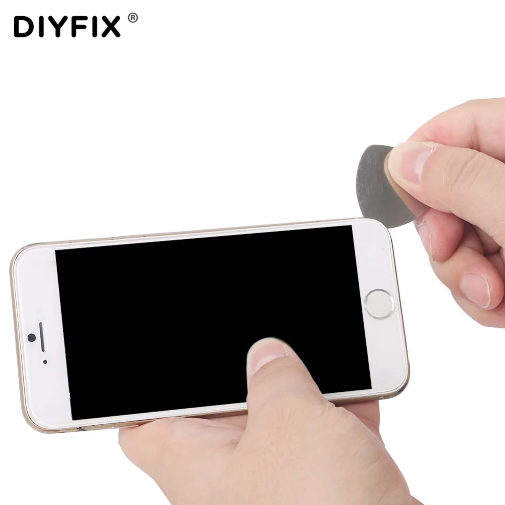 DIYFIX 5 шт./лот ультра тонкий открывалка металлический медиаторы для гитары для iPhone 8 ЖК-экран задняя пластина ремонт инструмент открытия
